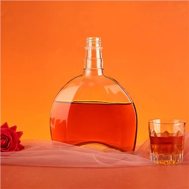 Vente en gros de bouteilles en verre de whisky de 1000 ml