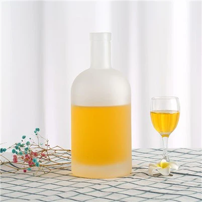 Bouteilles d'alcool en verre de 375 ml