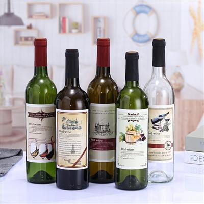 Bouteille de vin de luxe personnalisée 750 ml