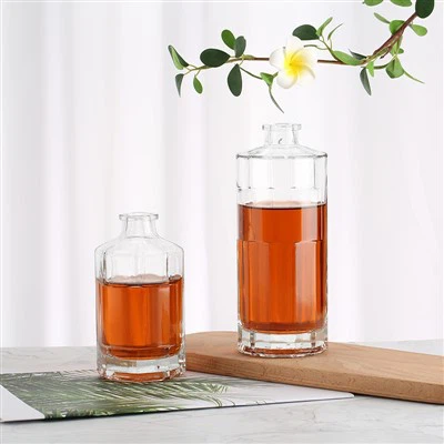 Verre et bouteille de 500 ml