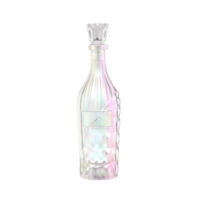 Bouteille en verre à liqueur de forme personnalisée de 750 ml
