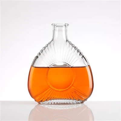 Bouteille d'alcool en verre cristal pour 500 ml
