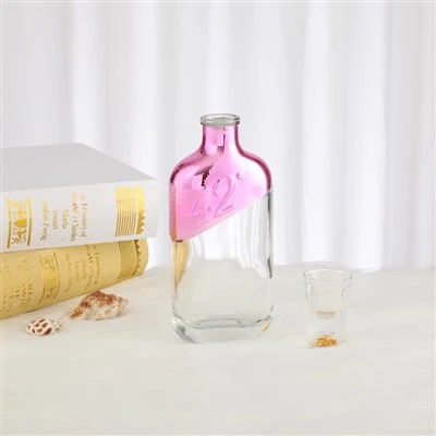 Peinture en Spray Rose Et Transparent Flacon Carré 700ml