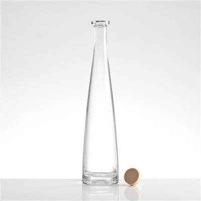 Bouteilles de vin en verre simple